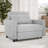 3-in-1 Convertible Accent Chair with Pillow, Adjustable Recline, Linen Fabric, Steel Frame-1568903378