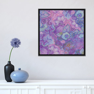 « purplys » par stéphanie corfee, impression sur toile