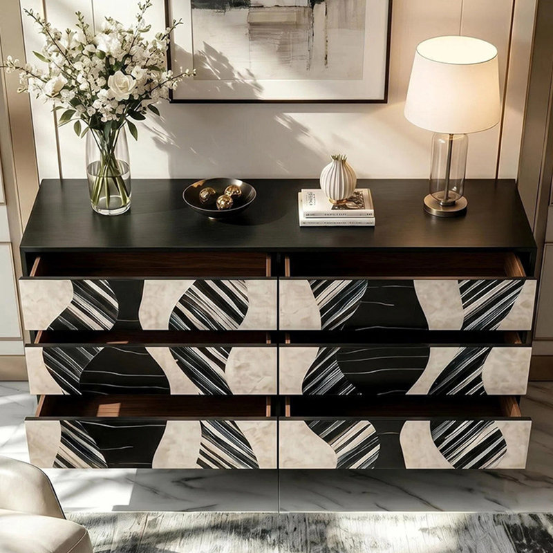 Buffet luxueux rétro de style français