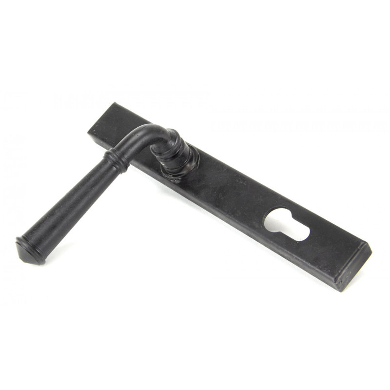 Regency Lock Door Handle Kit, External Beeswax