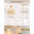 Boho Fandelier Ceiling Fan with Light and Remote Rattan Chandelier Fan Fabric Chandelier Fan Gold Caged Ceiling Fan with Light for Bedroom, Living Room Nursery Foyer Kitchen（ Timing Adjustable Height）