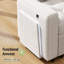 Canapé-lit modulaire en U 8 pièces avec fauteuil inclinable, lit escamotable, ports USB et rangement - Assemblage sans outil-1096693665