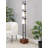 Busser 67.5'' Walnut Brown Tree Floor Lamp