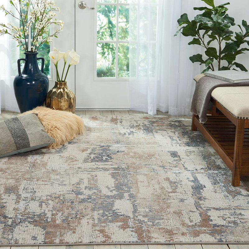 Abstract Area Rug, Runner 66cm x 230cm
