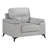 Faux Leather Club Chair-98556950