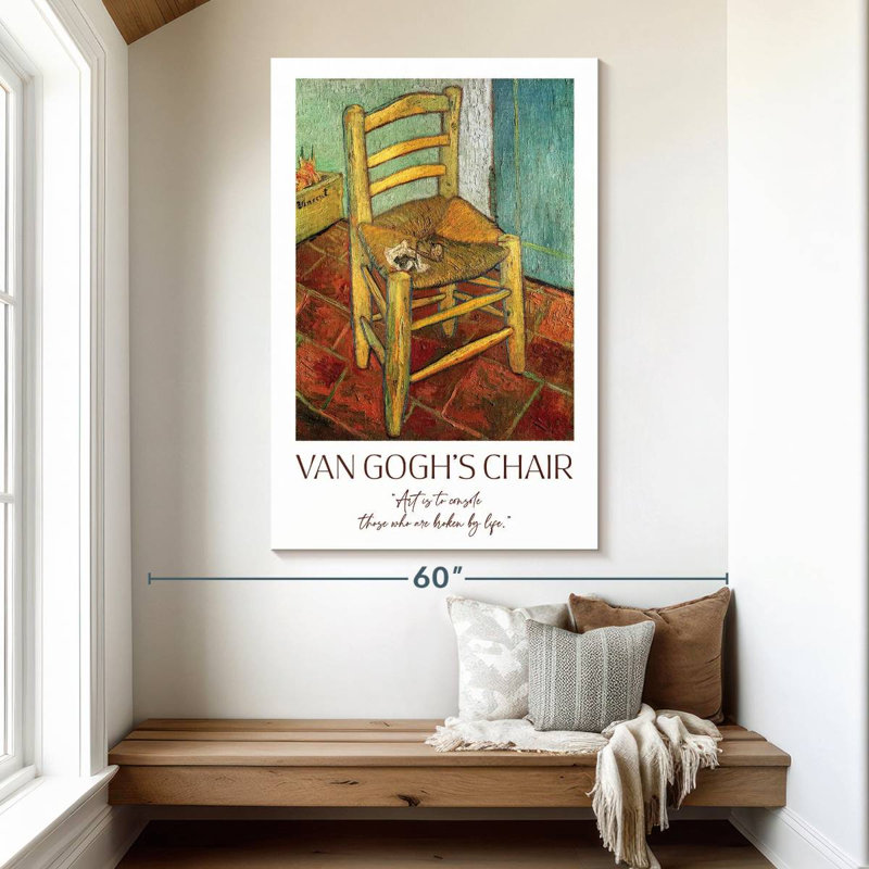 Affiche de l'exposition Chair Van Gogh, H 51 po x l 34 po