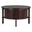 Vintage Round Coffee Table with Practical Storage for Various Spaces-775452076