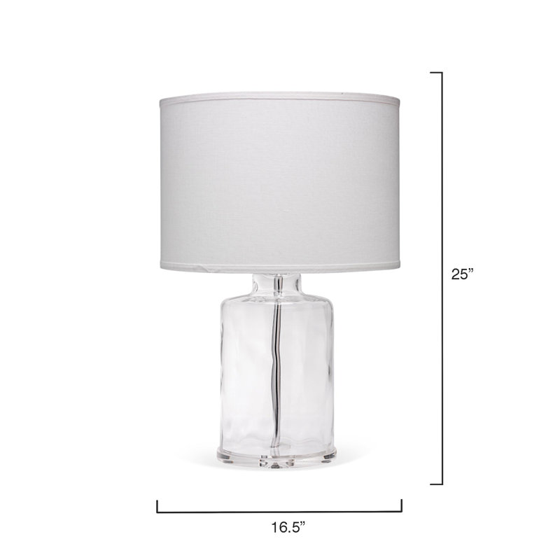 Napa Table Lamp, Clear 