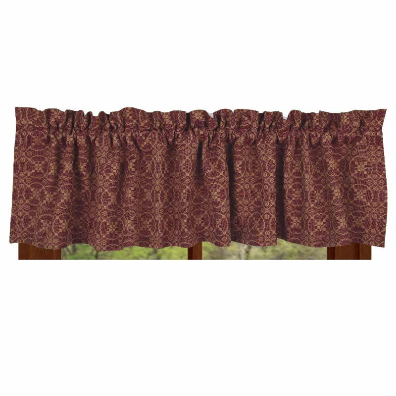 Marshfield jacquard 72" jupe de fenêtre