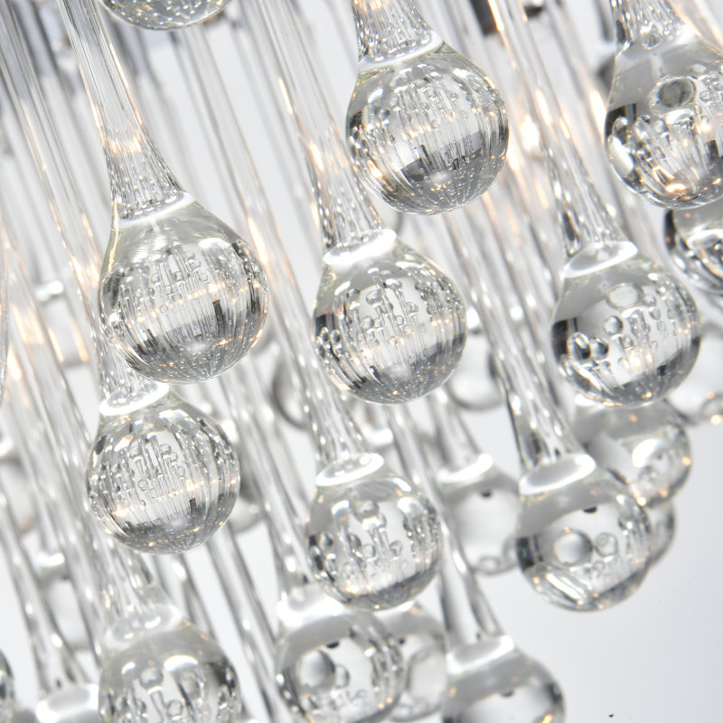 Aidan 5 - Light Dimmable Tiered Chandelier
