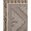 Tapis en polypropylène tissé à la machine à motif géométrique de couleur kaki-98263209
