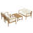 4 Piece Solid Wood Sofa Seating Group With Cushions-398251390