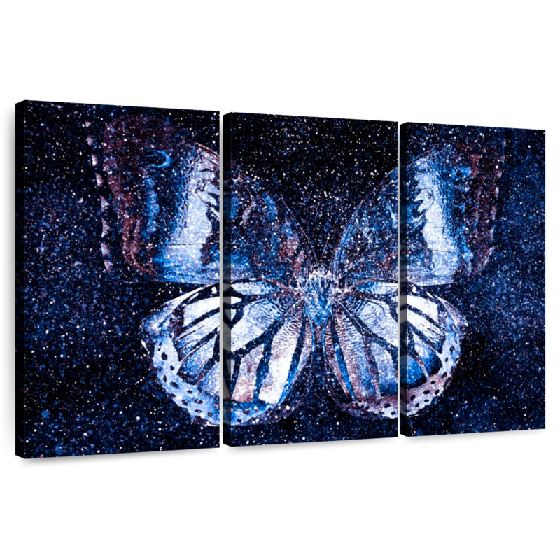 Brampt Cosmic Butterfly, 36" H x 57" W