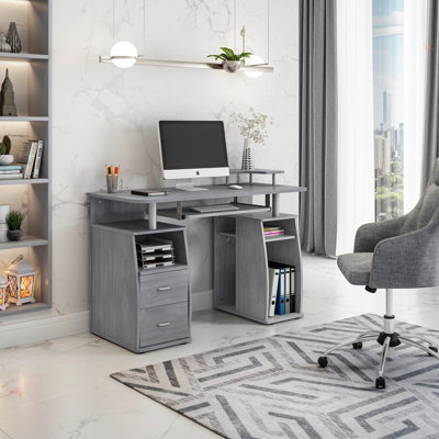 Bureau d'ordinateur avec rangement Techni Mobile