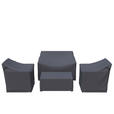 Atila Outdoor Conversation Sets Group Seating Patio Furniture Covers