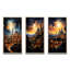 "Christianity Skyline The", 3 pièces sur toile-1119280659-1119280670
