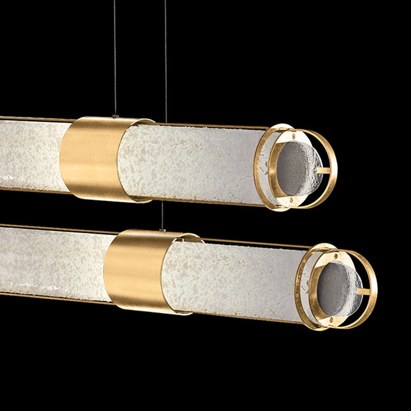 Bond 8 - Light LED Pendant, White, Gold
