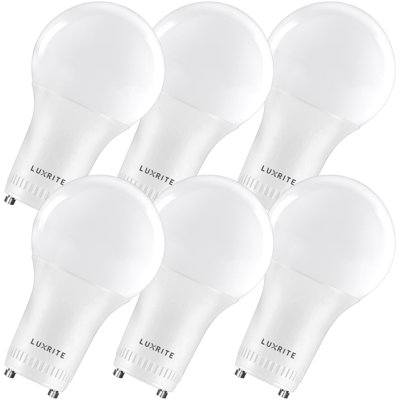 9 Watt (60 Watt Equivalent), A19 LED, Dimmable Light Bulb, GU24/Twist and Lock Base
