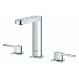 Plus Two Handle Widespread Bathroom Faucet with Drain Assembly