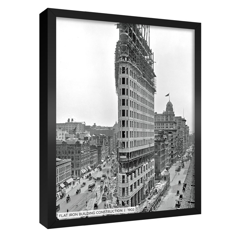 " Flat Iron Building Construction 1902 "