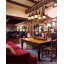 Postville 6 - Light Wooden Chandelier with Ship Shape