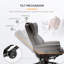 Fauteuil inclinable massant avec repose-pieds-1312843180
