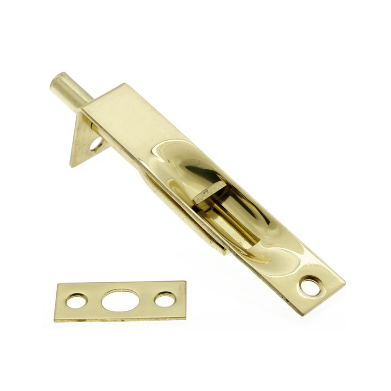 Solid Brass Flush Bolt with Square End