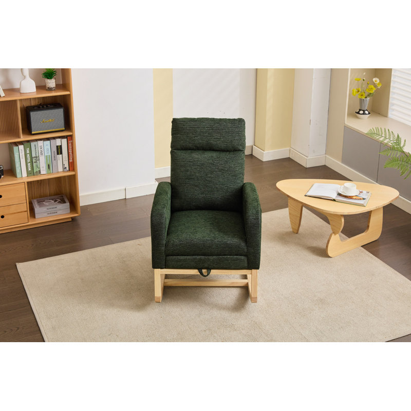 Chaise berçante Accent, Vert foncé