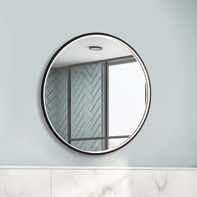 Reflections Metal Round Mirror, 23.75" x 23.75"