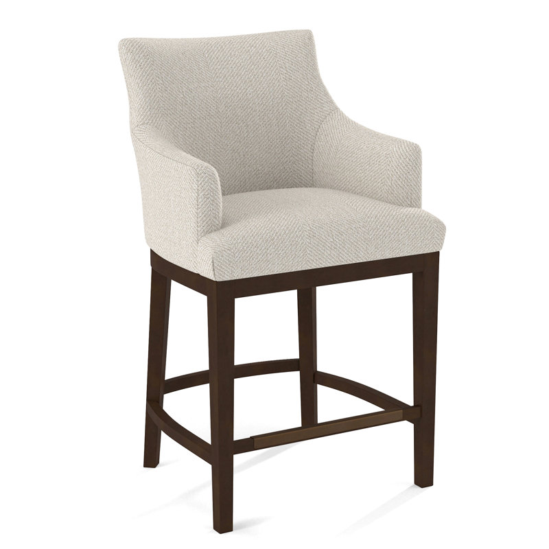 Upholstered Counter Stool, 61363-89, Nutmeg