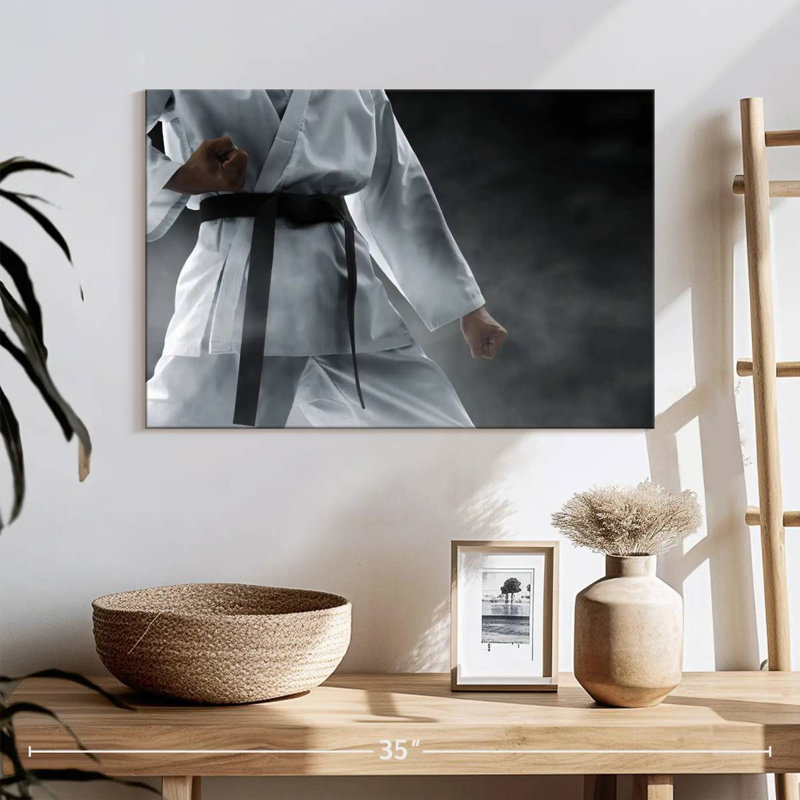 Sireci Martial Arts Black Belter, 8" H x 12" W