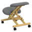 Mobile Wooden Ergonomic Kneeling Office Chair-825288956