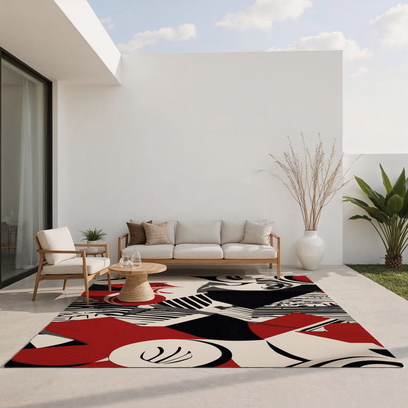 Tapis intérieur et extérieur Pulsar Dream, Rectangle 1 pi 6 po x 2 pi 6 po