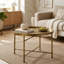 Steel Top Coffee Table