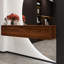 Armoire de salle de bain flottante murale moderne 60 "