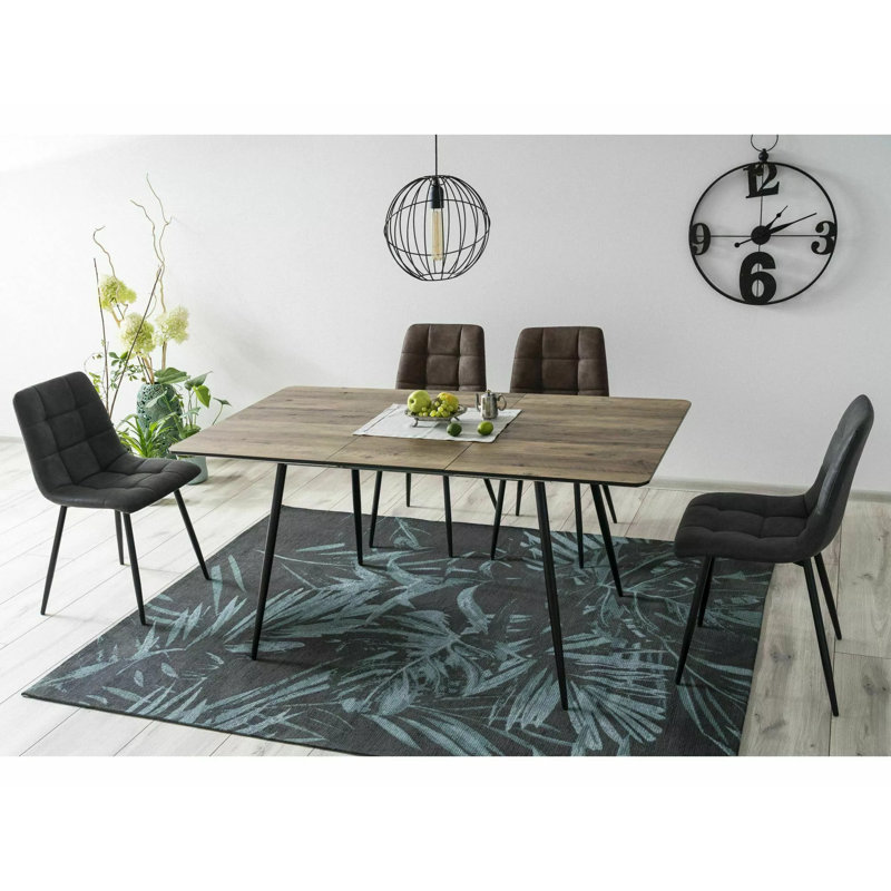 Manistee Metal Base Dining Table
