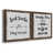 Brown Framed Canvas