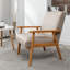 25.38'' Wide Wood Frame Armchair-799658109