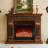 Solid Wood Electric Fireplace-2147107710