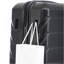 HIFINE TOURIST 20 "/ 24" / 28 "3 pièces / ensemble en valise à roulettes en ABS, couleur assortie, avec serrure à combinaison (noir)