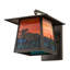 Rustic Lodge 1 - Light Outdoor Wall Lantern