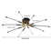 10-Light Linear Ceiling Light with Remote Control