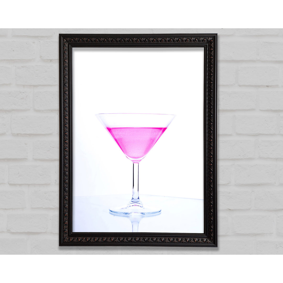 Pink Lagoon Cocktail - Einzelner Bilderrahmen Kunstdrucke