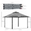 Ayveri 3.9m x 3.9m Metal Pup-Up Gazebo