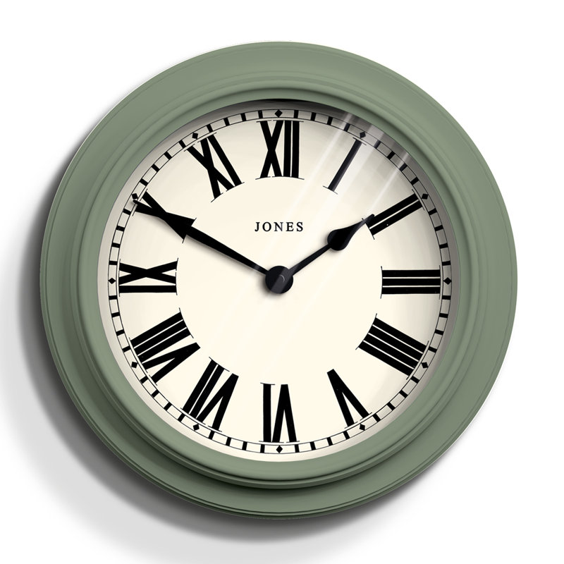 Opera Acrylic Wall Clock, Pale Green