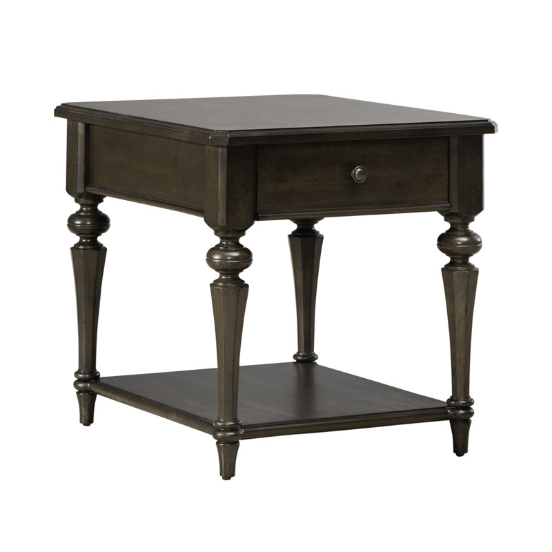  Tawona End Table w/ Fully Stained Interior Drawer