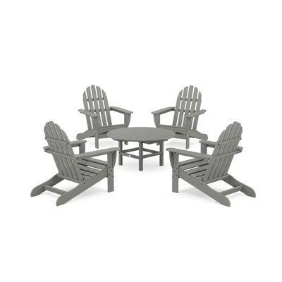 POLYWOOD Classic Adirondack Conversation Set