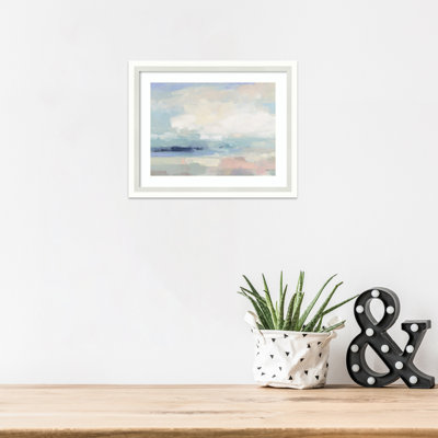 Land Land Water par Julia Purinton - impression encadrée