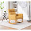 Chaise berçante en lin-88579844