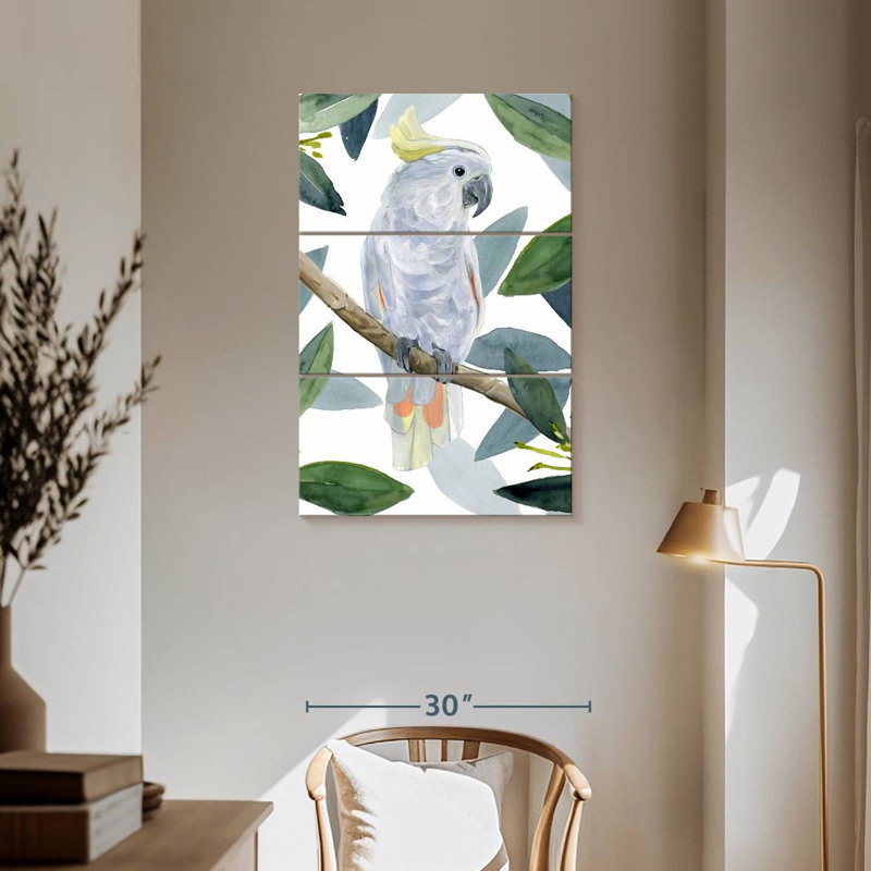 Brampt Cockatoo Perch I, 57" H x 36" W